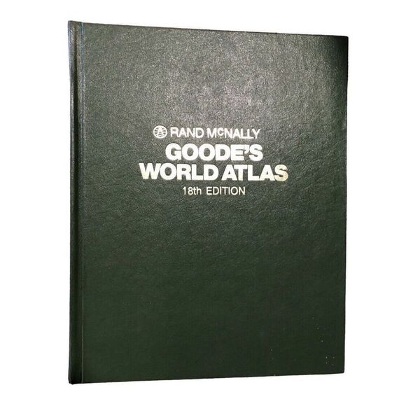 Goode's World Atlas - Green Coffee Table Book - Picture 1 of 16